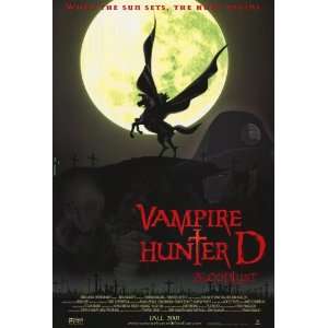  Vampire Hunter D Bloodlust (2001) 27 x 40 Movie Poster 