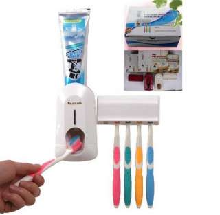   to  Automatic Toothpaste Dispenser Brush Holder Set Return to top