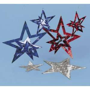  Laser Stars   Party Decorations & Hanging Decorations 