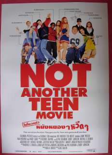 Not Another Teen Movie Thai Movie Poster 2001  