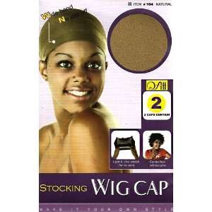   Collection Stocking Wig Cap Natural Color 2 Caps (Pack of 12) Beauty