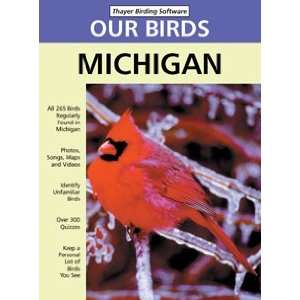  Thayer Birds Of Michigan CD Rom Contains 265 Species 