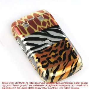  Animal Mix 2D Crystal Faceplate Case Cover for Blackberry 