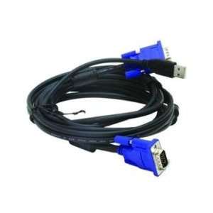   Link Systems, Inc. DKVM CU 6 Feet 2 in 1 USB KVM Cable Electronics