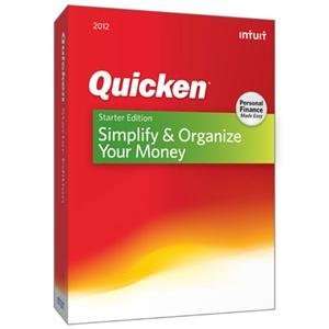  Quicken 2012 Starter Edition (417224)  
