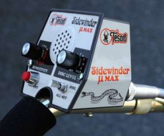Tesoro Sidewinder U Max metal detector, it has never been used  