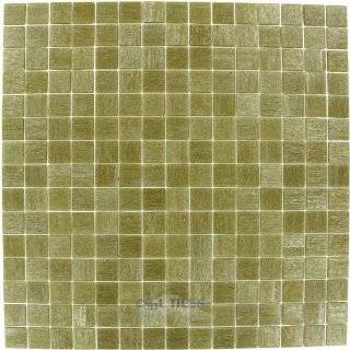 Fog   4x12 Blanched Almond Glass Tile (3 pieces  1 Squae Feet 