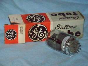 GE ELECTRONIC TUBE 6GT5A NEW OLD STOCK MIB  