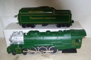 LIONEL O DIE CAST 8702 SOUTHERN CRESCENT 4 6 4 W/TEND  