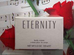 Eternity Body Cream 5.5 Oz. Kalvin Klein, NIB  