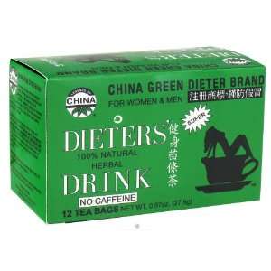   Tea   Dieters Drink Herbal Tea 100% Natural No Caffeine   12 Tea Bags