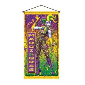 Lets Party By Beistle Company Mardi Gras Door/Wall Panel 