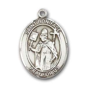  Sterling Silver St. Boniface Medal Jewelry