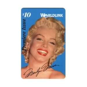 Marilyn Collectible Phone Card $10. Marilyn Monroe Premiere Issue 
