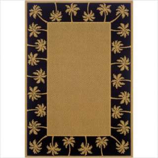 Sphinx by Oriental Weavers Lanai Palm Trees Beige / Black Contemporary 