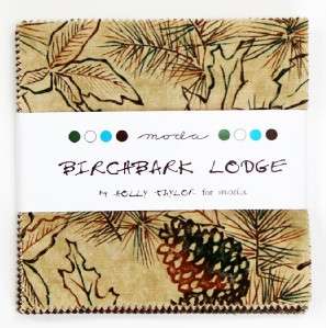 Moda Charm Pack ~ Birch Bark Lodge~ Holly Taylor  