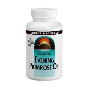 Evening Primrose Oil Hexane Free 500 mg 180 Softgels   Source Naturals