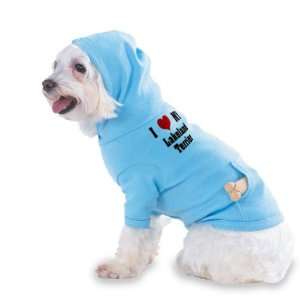  I Love/Heart Lakeland Terrier Hooded (Hoody) T Shirt with 