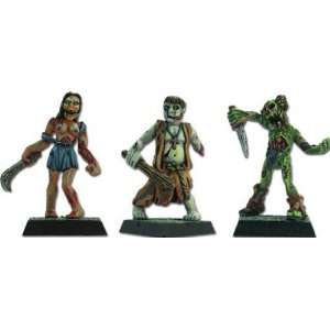  Fenryll Miniatures Zombies II (3) Toys & Games