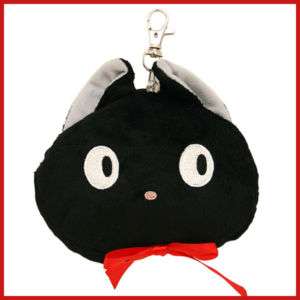 Miyazakis Kikis Delivery Black Cat Plush Coin Wallet  