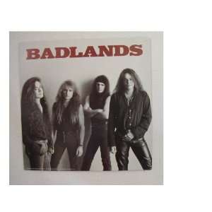  The Badlands Poster Band Shot Bad lands