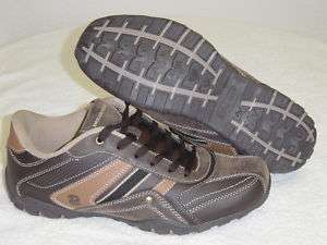 Dream Seek Brown and Black Low Cut Athletic Shoes 1238B  