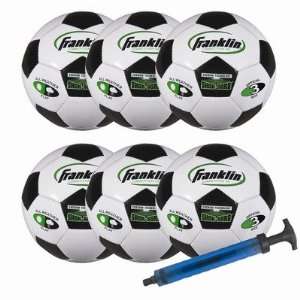  Competition 100 Official 3 Size Soccer Ball Team Pack 