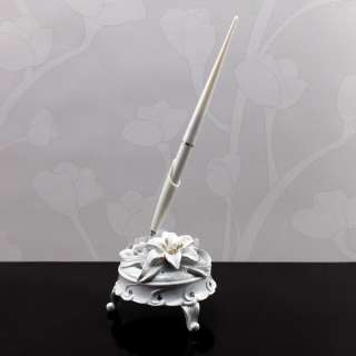 Sculptural White Tiger Lilies Wedding Collection  
