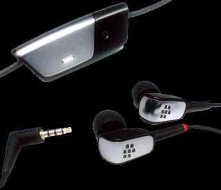 OEM BlackBerry Stereo Hands free Gel Ear Bud Headset 3.5mm