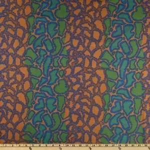   2010 Terra Python Ochre Fabric By The Yard Arts, Crafts & Sewing