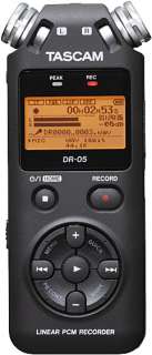 Tascam DR 05 Handheld PCM Portable Digital Recorder  