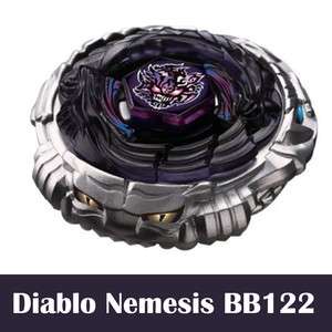 BeyBlade 4D Diablo Nemesis BB122 Metal Fusion Fight Masters Launcher 