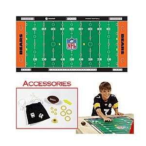  NFLR Licensed Finger FootballT Game Mat   Bears Sports 