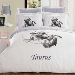  Zodiac Horoscope Taurus Full / Queen Duvet Cover Bed in 