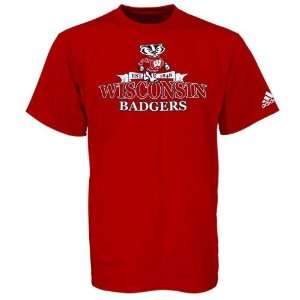   Wisconsin Badgers Cardinal Bracket Buster T shirt