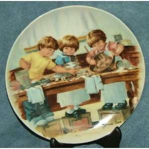The Taste Test Jeanne Down collectible plate Knowles 1984 8th plate in 