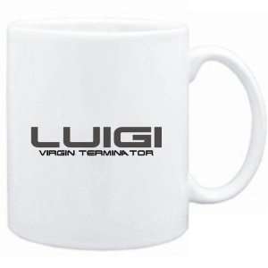  Mug White  Luigi virgin terminator  Male Names Sports 
