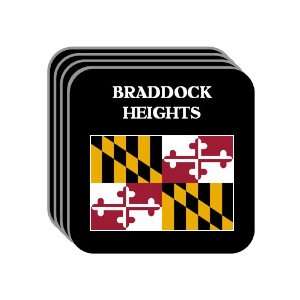 US State Flag   BRADDOCK HEIGHTS, Maryland (MD) Set of 4 Mini Mousepad 