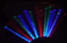 24 pieces Multi Color Flashing Blinking LED Light Glow Wand Stick 