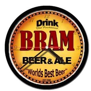  BRAM beer and ale cerveza wall clock 