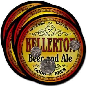  Kellerton, IA Beer & Ale Coasters   4pk 