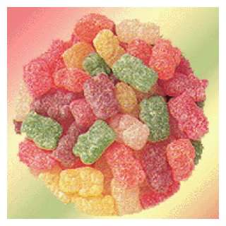 Sour Gummi Bears 5 lbs.  Grocery & Gourmet Food