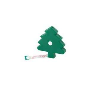    Christmas Tree Button Release Tape Measure