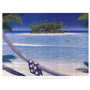   Gilligans Island   Poster by Dan Mackin (15.75x11.75)