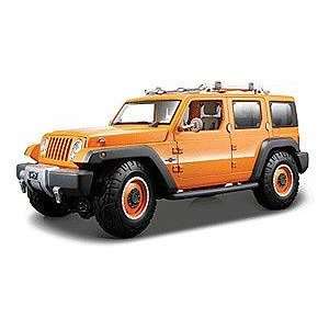  Maisto 118 Scale Die Cast Metallic Orange Jeep Rescue 