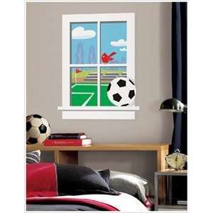  Soccer Practice Peel & Stick Window Decal