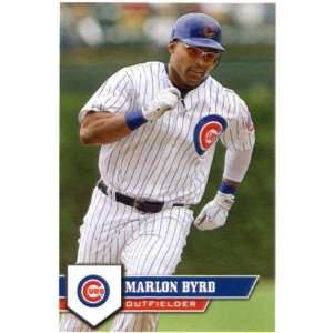 2011 Topps Major League Baseball Sticker #188 Marlon Byrd Chicago Cubs 