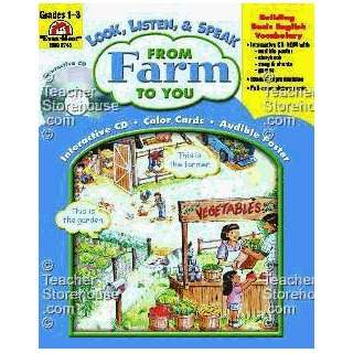 LOOK LISTEN AND SPEAK FROM FARM Toys & Games