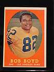 1958 TOPPS FOOTBALL Bob Boyd #21 Rams EX A1280