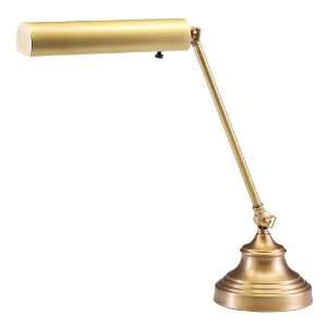   Lincoln Collection Weathered Brass Piano Desk Lamp
